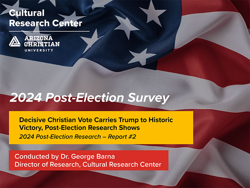 Decisive Christian Vote Carries Trump to Historic Victory, Post-Election Research Shows