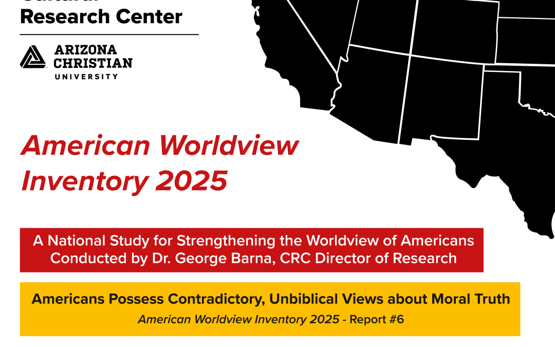 Barna/CRC: Americans’ Views of Moral Truth ‘Contradictory, Unbiblical